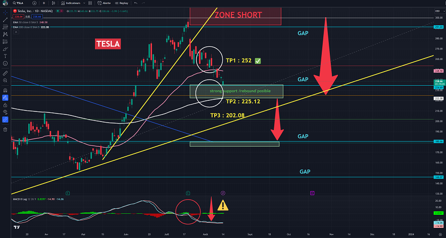 Can TESLA reach Its 200-day EMA?